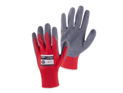 Povrstvené rukavice GRETY, v. 8"