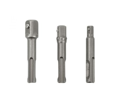 Adaptéry SDS+ pro nástrčné hlavice 1/4", 3/8“, 1/2“ GEKO