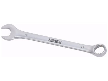 KRT501214 Oboustranný klíč očko/otevřený 19 - 225mm KREATOR