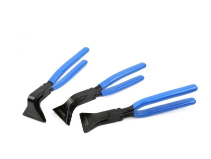 Kleště klempířské, sada 3 ks GEKO