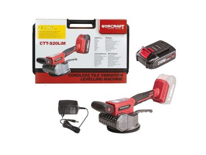 Aku přísavka vibrační na obklady/dlažbu Worcraft CTT-S20LiM, 20V