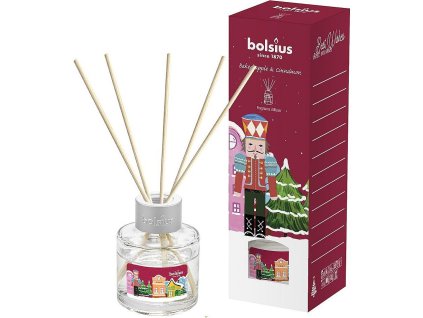 Difuzér Bolsius Louskáček, vánoční, pečené jablko a skořice, 30ml