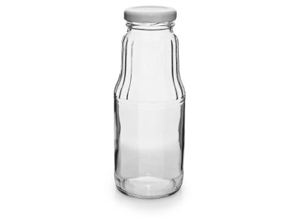 Láhev sklo  300ml se závitovým víčkem SOK