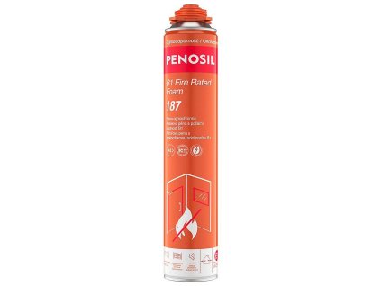 PU pěna protipožární B1 PENOSIL 187 červená, 750ml