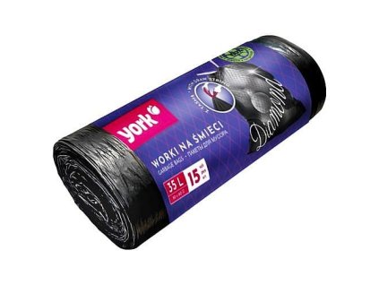 Pytle na odpad flexi se stahovací šňůrkou 35l/15