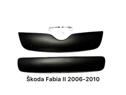 Zimní clona masky chladiče horní + spodní Škoda Fabia II, Roomster 2006-2010 PSK