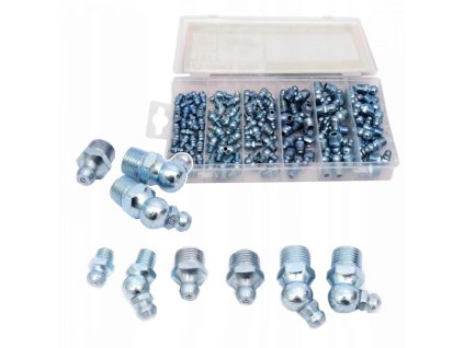 Mazací hlavice (Whitworthův-palcový závit), sada 110ks MAR-POL