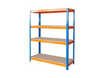 Regál kovový 1800x1800x600mm, max. 600kg na polici Racks RAT60 HD