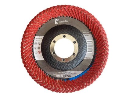 Kotouč oboustranný lamelový brusný PROFI, Ø 115 mm, P60, Keramika