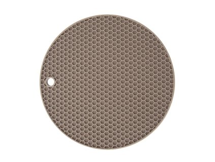 Podložka pod hrnec silikon ¤17,8cm hnědá