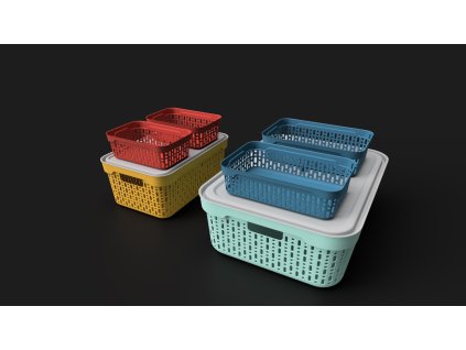 Košík PH 17,7x11,7x6,1cm  MORSETTA latte