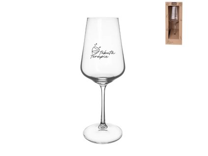 Sklenice na víno 350ml  TEKUTÁ TERAPIE