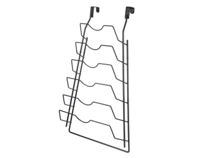 Stojan odkladač 6 poklic / prkének černý  RADKA