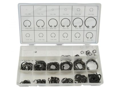 Segerový pojistný kroužek vnitřní, sada 300ks GEKO