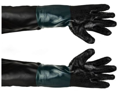 Pracovní rukavice na pískování G02028 GEKO