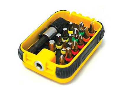 Sada bitů s magnetickým držákem S2, 15ks