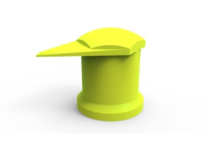 Indikátor povolení matic 27 mm horní, pro nákladní auta a autobusy, plast - Dustite LR