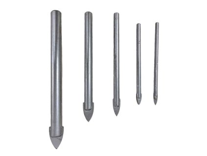 Sada vrtáků do skla, 3-10 mm, 5 ks - MAGG