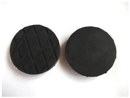 Gumová podložka zvedáku 100x20 mm