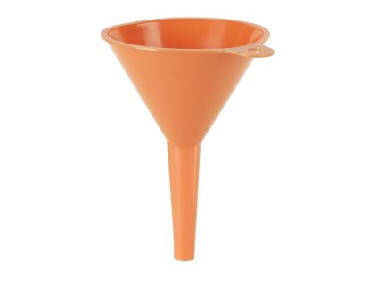 Plastový trychtýř - nálevka, bez sítka, průměr 150 mm, se závěsným očkem - PRESSOL 02 365