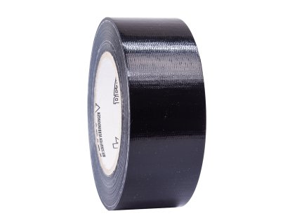 Lepicí páska univerzální, textilní, 50 metrů, černá - Petec