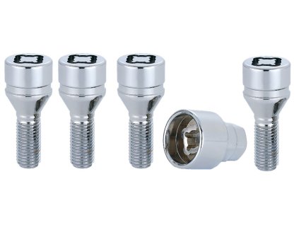 Bezpečnostní diskové šrouby - kužel, vnitřní zámek, sady různých rozměrů - Ferdus