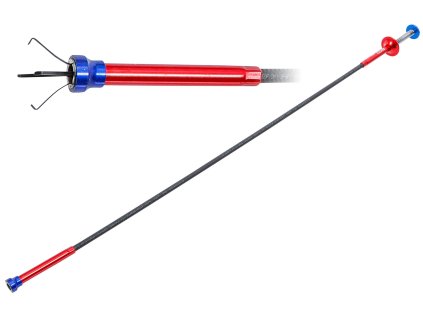 Vytahovák předmětů ohebný s magnetem a drápky, 70 cm - BGS 3094
