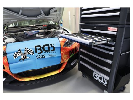 Ochranná montážní plachta karoserie 79 x 59 cm - BGS 3232