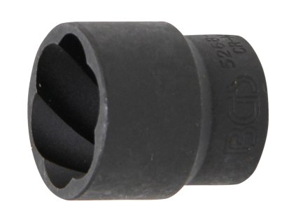 Nástrčná hlavice 1/2" 24 mm, na poškozené - stržené šrouby - BGS 5268-24