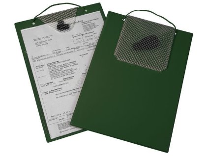 Desky na dokumenty A4 s kapsou, různé barvy - Turbo