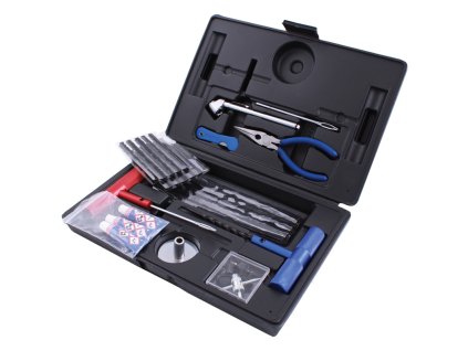 Opravná sada pro bezdušové pneumatiky, 40 dílů