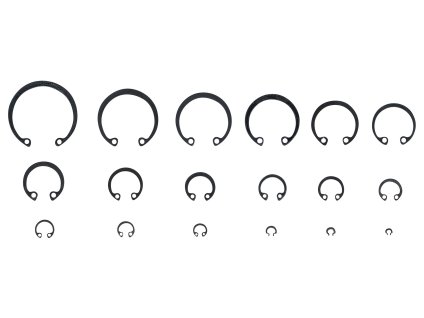 Pojistky seger - vnitřní 3-32 mm 300ks