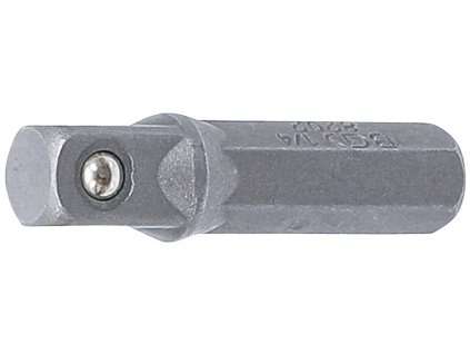 Adaptér z 6-hran 1/4" pro nástrčné hlavice na 4-hran 1/4", 30 mm