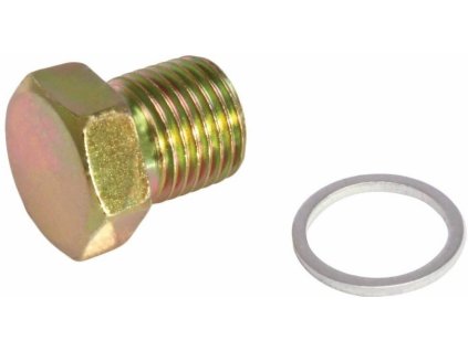 Zátka, výpustný šroub olejových van M15x1.5, s podložkou - ASTA