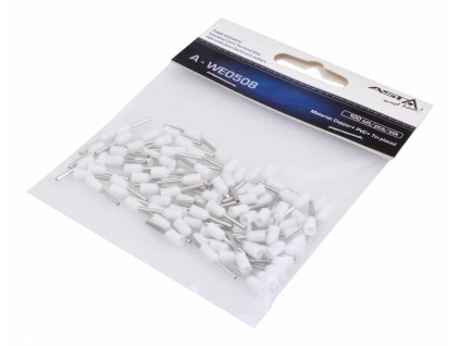 Dutinové elektrické konektory - dutinky 0,5 mm2, 100 ks - ASTA