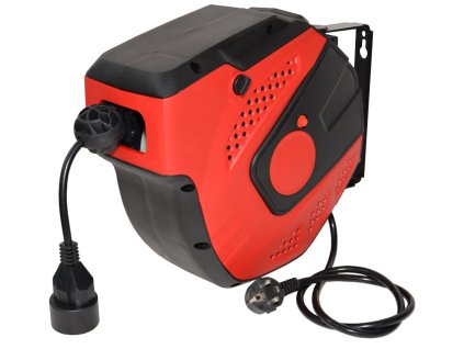 Samonavíjecí buben s el. kabelem 17 m a 1 zásuvkou C-17-1CZ