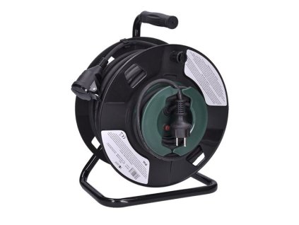 Prodlužovací kabel 50 m na bubnu, venkovní IP44, 3 x1,5 mm2, 1 zásuvka