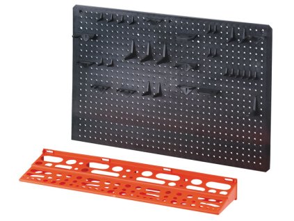 Plastový držák nářadí na stěnu 570x390x80mm