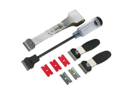 Sada škrabek s vyměnitelnými noži - QUATROS QS14204