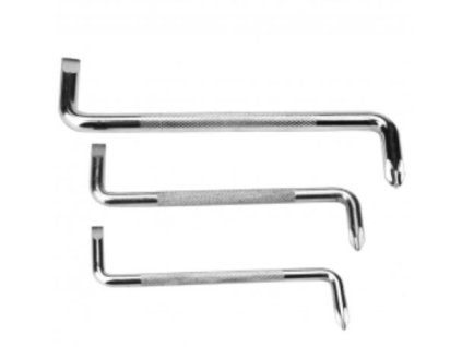 Sada stranových šroubováků 90°stupňů, klíče s plochým a křížovým šroubovákem, 3 ks