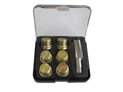 Sada na opravu závitů olejových van M15x1,5 - QUATROS QS60167