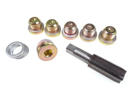 Sada na opravu závitů olejových van M18x1.5 - QUATROS QS60171