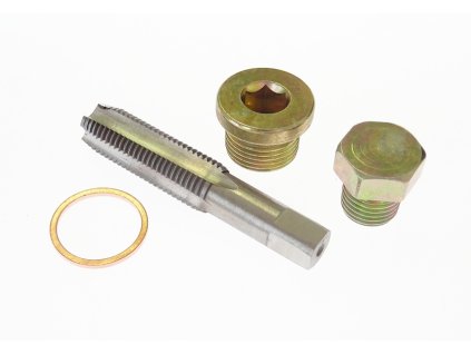 Sada na opravu vypouštěcích šroubů olejových van M13, M15, M17, M20 - QUATROS QS60324