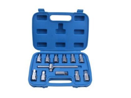 Klíče na šrouby olejových van, sada 12 kusů - QUATROS QS60500