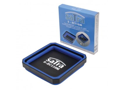 Skládací magnetická miska na drobné předměty, 110 x 110 mm, výška 2 -5 cm - SATRA