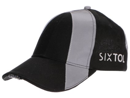 Kšiltovky s LED světlem 25 lm, nabíjeci USB, univerzální velikost - SIXTOL B-CAP