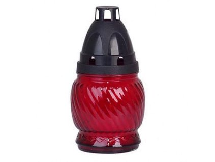 Kahan Grave, červené sklo, 13cm, 25g, 6-8h