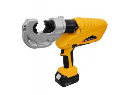 Aku hydraulické lisovací kleště na kabelová oka a spojky, síla 11 tun, C-hlava - Genborx