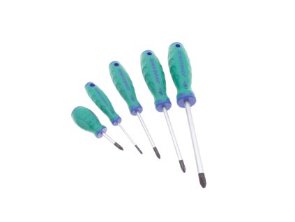 Modul pěnový - šroubováky ploché a křížové, sada 10 ks - JONNESWAY D71PS110KV