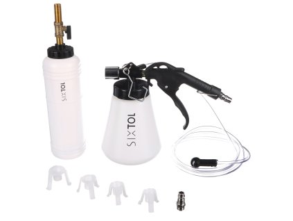 Sada na odvzdušnění brzd MECHANIC BRAKE BLEEDING SET, 8 ks - SIXTOL